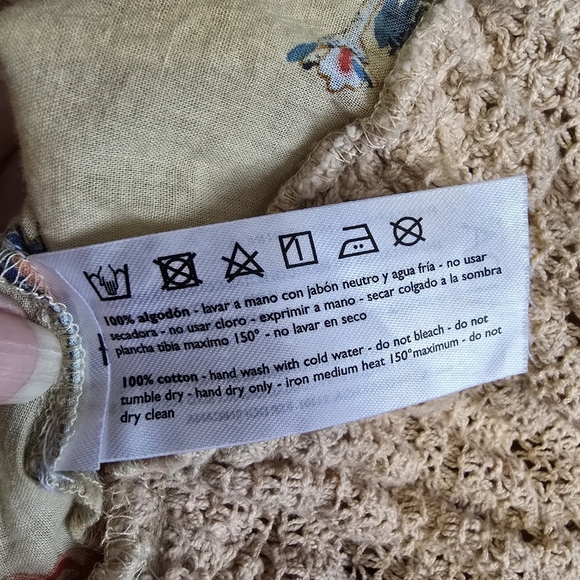 Mira boho oversized paisley tunic size small - Picture 13 of 13